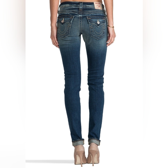 True Religion Denim - TRUE RELIGION Vintage Julie Denim Blue Jeans, Size 29